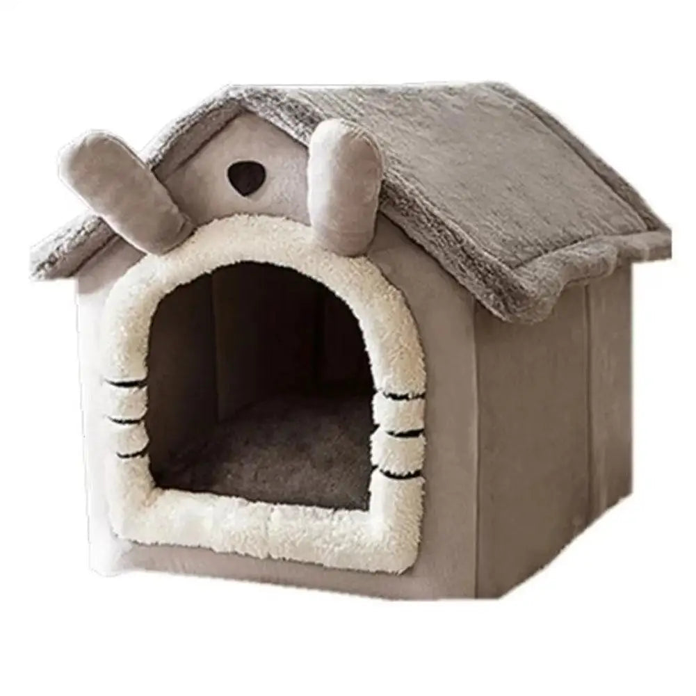 Premium Insulated Pet House for Cats and Dogs - All-Season Detachable and Washable Design for Ultimate Comfort